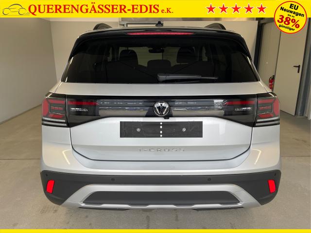 Volkswagen / T-Cross / Silber / / / 115PS AHK+Kamera+Kessy