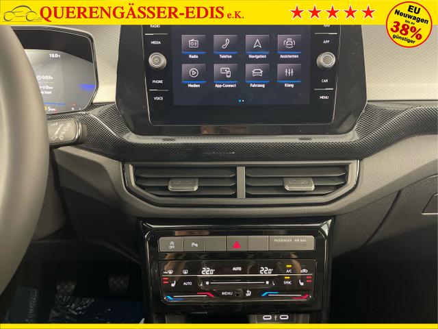 Volkswagen / T-Cross / Silber / / / 115PS AHK+Kamera+Kessy