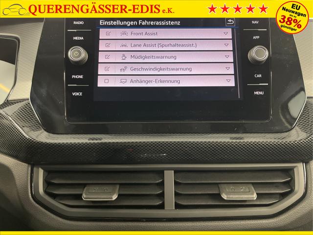 Volkswagen / T-Cross / Silber / / / 115PS AHK+Kamera+Kessy