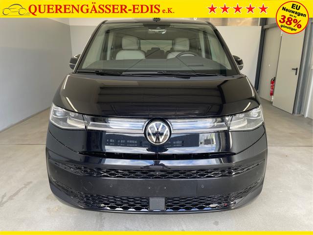 Volkswagen / T7 Multivan / Schwarz / / / 245PS DSG 4Motion Leder+AHK+7 Sitze
