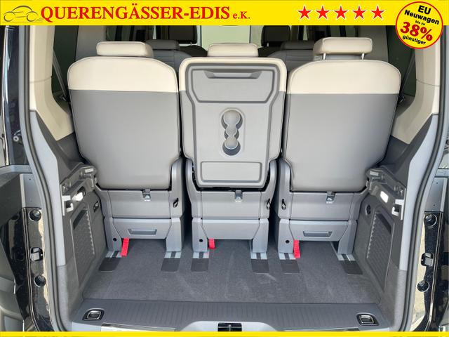 Volkswagen / T7 Multivan / Schwarz / / / 245PS DSG 4Motion Leder+AHK+7 Sitze
