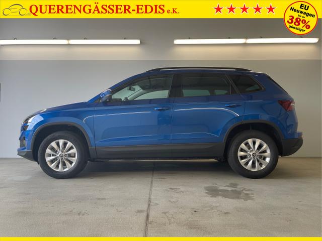 Skoda / Karoq / Blau / / / 150PS DSG AHK+Kessy