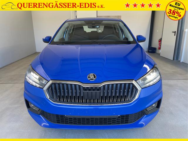 Skoda / Fabia / Blau / / / 115PS App Connect
