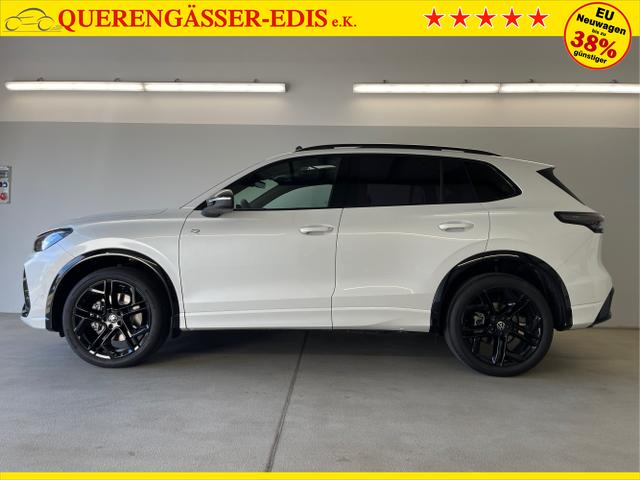 Volkswagen / Tiguan / Wei&szlig; / / / 193PS TDI 4M Black+AHK+Stdhz+360&deg;+Leder+IQ.Light+Drive+HUD+Harman+Pano