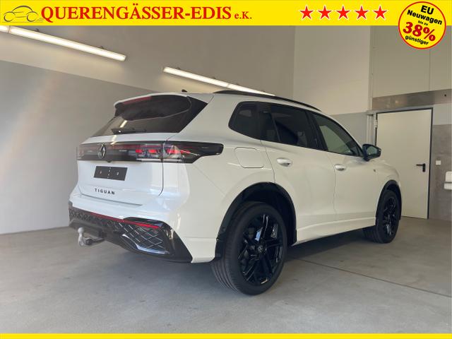 Volkswagen / Tiguan / Wei&szlig; / / / 193PS TDI 4M Black+AHK+Stdhz+360&deg;+Leder+IQ.Light+Drive+HUD+Harman+Pano