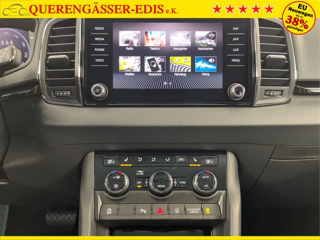 Skoda / Karoq / Grau / / / 150PS TDI DSG 4x4 AHK+Navi+ACC+Kamera+Sitzheiz+eHeck+GV5