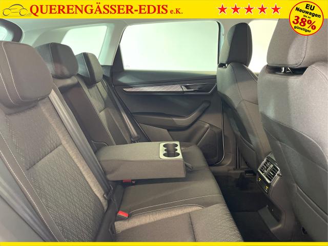 Skoda / Karoq / Blau / / / 150PS TSI DSG Navi+ACC+AHK+Kessy+Kamera+Sitzheiz+eHeck+GV5