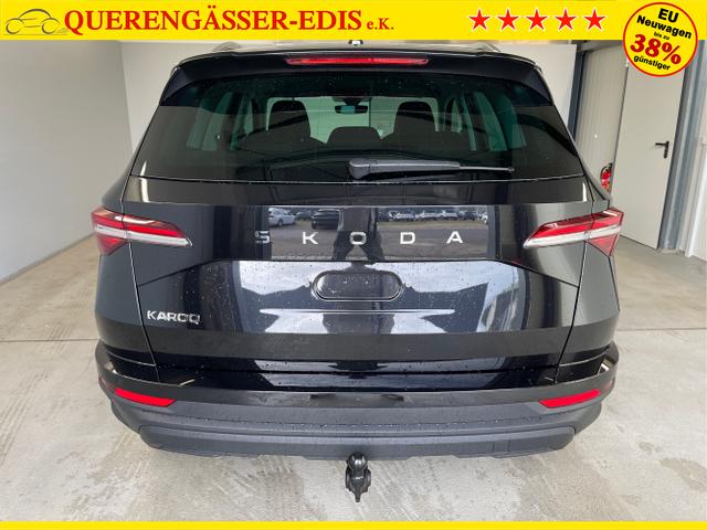 Skoda / Karoq / Schwarz / / / 150PS TSI DSG Navi+ACC+AHK+Kessy+Kamera+Sitzheiz+eHeck+GV5