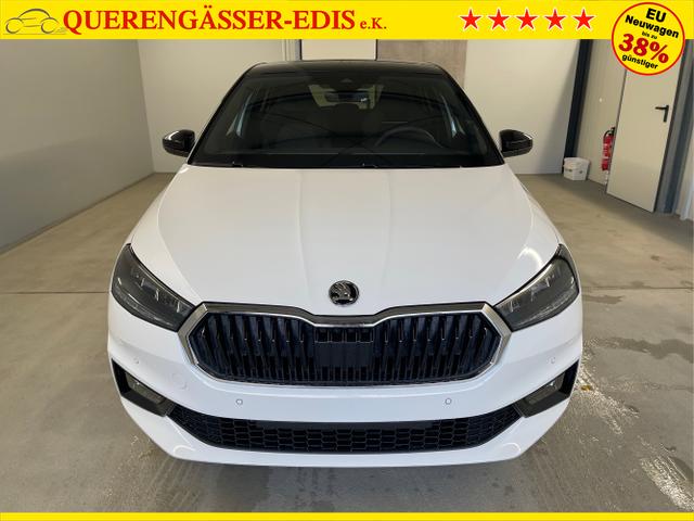 Skoda / Fabia / Wei&szlig; / / / 115PS DSG Dynamic+Kamera+Kessy+Alu16+Sitzheiz+Climatronic+PDCvo+hi