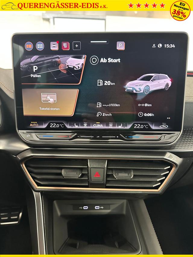 Cupra Leon ST 150PS eTSI DSG AHK+Edge+Kamera+IntelliDrive+Sitzheiz+Alu18+ACC 