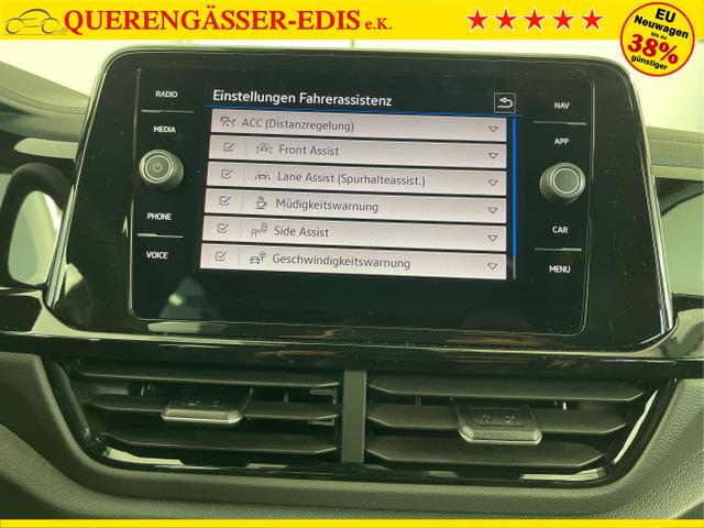 Volkswagen / T-Roc / Grau / / / 2.0 TSI 140kW / 190PS DSG 4M AHK+Black+Matrix+ACC+Navi