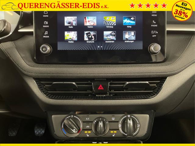 Skoda / Fabia / Blau / / / 95PS GV4+Sitzheiz+Klima+SmartLink+LED+PDC+Touchscreen