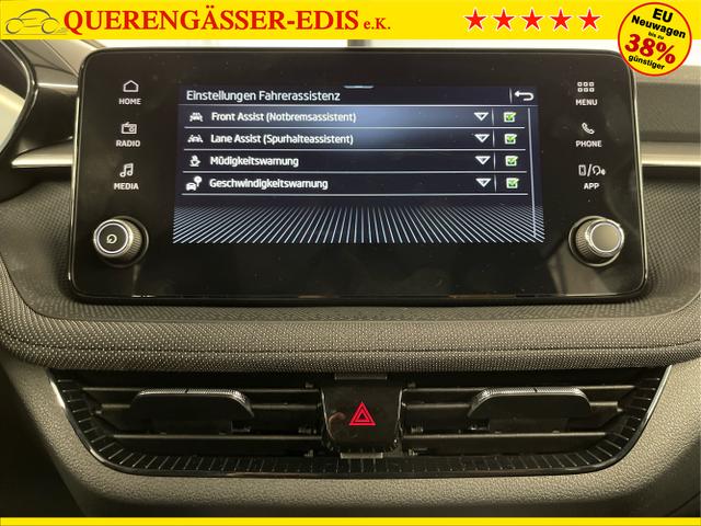 Skoda / Fabia / Blau / / / 95PS GV4+Sitzheiz+Klima+SmartLink+LED+PDC+Touchscreen