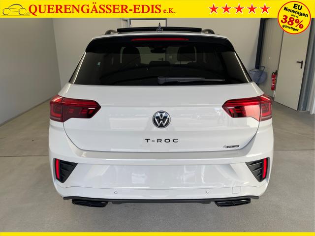 Volkswagen / T-Roc / Grau / / / 190PS 4M DSG Pano+AHK+Black+IQ.Light+IQ.Drive+eHeck+Kamera+Alu19