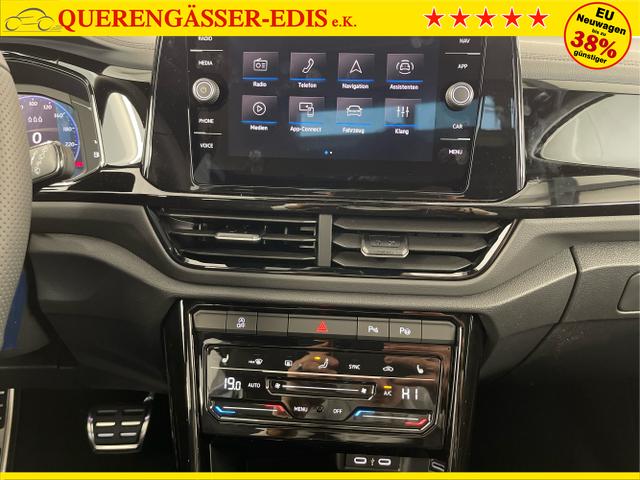 Volkswagen / T-Roc / Grau / / / 190PS 4M DSG Pano+AHK+Black+IQ.Light+IQ.Drive+eHeck+Kamera+Alu19