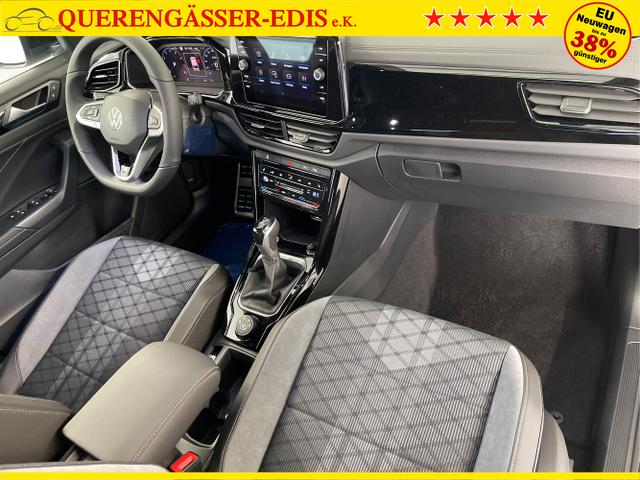 Volkswagen / T-Roc / Blau / / / 190PS 4M DSG Pano+AHK+Black+IQ.Light+IQ.Drive+eHeck+Kamera+Alu19
