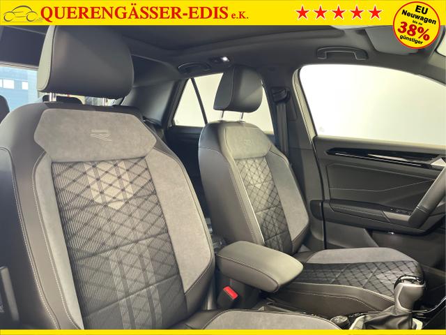 Volkswagen / T-Roc / Blau / / / 190PS 4M DSG Pano+AHK+Black+IQ.Light+IQ.Drive+eHeck+Kamera+Alu19