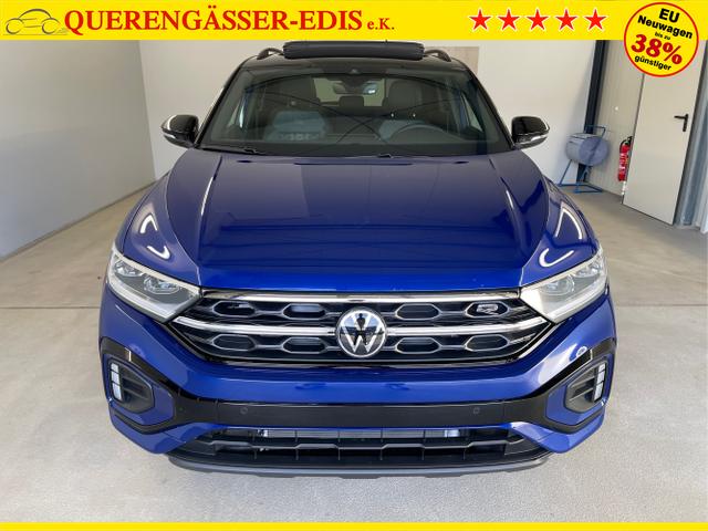 Volkswagen / T-Roc / Blau / / / 190PS 4M DSG Pano+AHK+Black+IQ.Light+IQ.Drive+eHeck+Kamera+Alu19