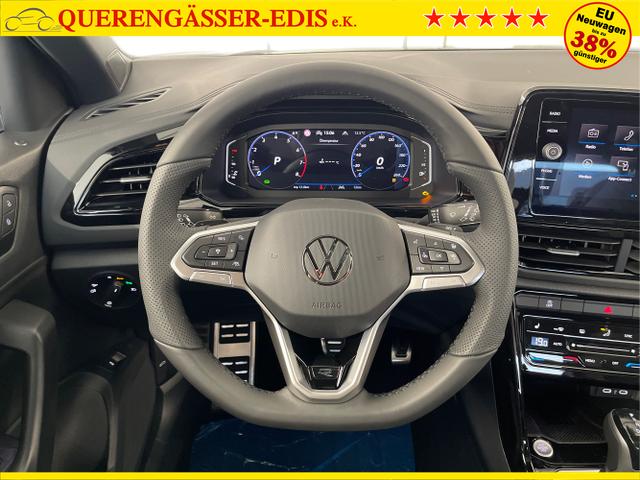 Volkswagen / T-Roc / Blau / / / 190PS 4M DSG Pano+AHK+Black+IQ.Light+IQ.Drive+eHeck+Kamera+Alu19