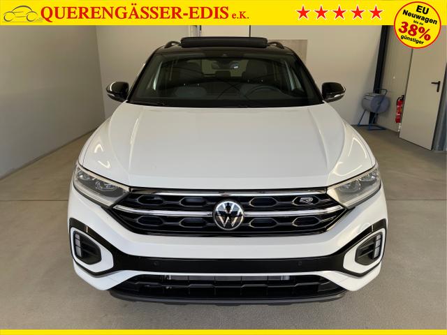 Volkswagen / T-Roc / Weiß / / / 190PS 4M DSG Pano+AHK+Black+IQ.Light+IQ.Drive+eHeck+Kamera+Alu19