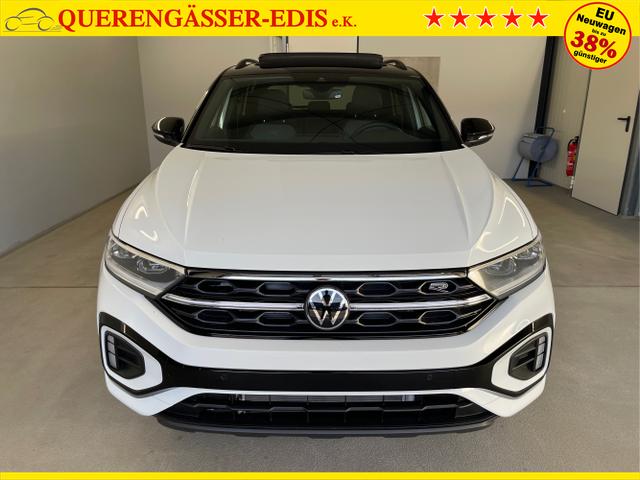 Volkswagen / T-Roc / Weiß / / / 190PS 4M DSG Pano+AHK+Black+IQ.Light+IQ.Drive+eHeck+Kamera+Alu19