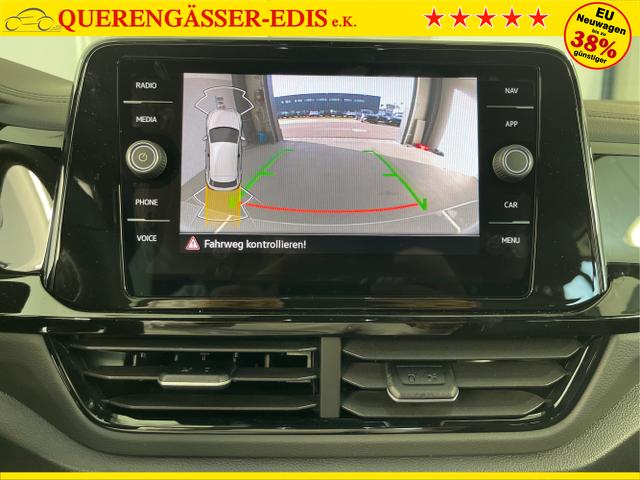 Volkswagen / T-Roc / Grau / / / 190PS 4M DSG Pano+AHK+Black+IQ.Light+IQ.Drive+eHeck+Kamera+Alu19