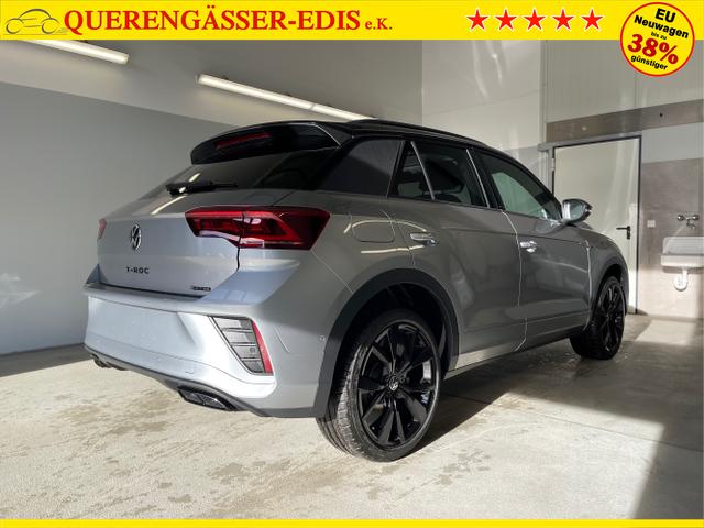 Volkswagen / T-Roc / [K2A2] Pyrit Silber Metallic / Dach Schwarz / / / 190PS 4M DSG Pano+AHK+Black+IQ.Light+IQ.Drive+eHeck+Kamera+Alu19