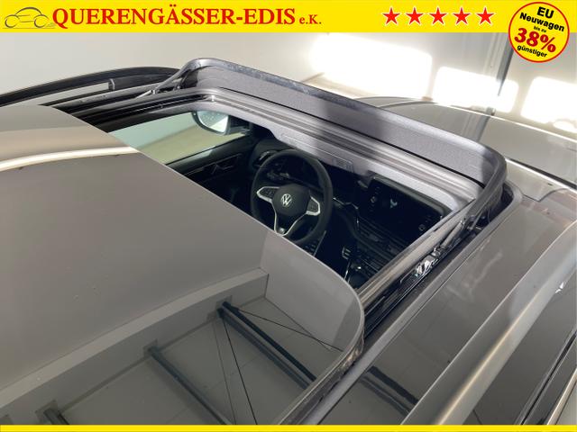 Volkswagen / T-Roc / [K2A2] Pyrit Silber Metallic / Dach Schwarz / / / 190PS 4M DSG Pano+AHK+Black+IQ.Light+IQ.Drive+eHeck+Kamera+Alu19