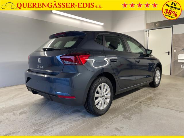 Seat / Ibiza / Grau / / / 80PS Sitzheizung+App-Connect+GRA+DAB+PDC+Bluetooth