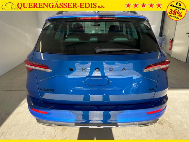 Skoda / Karoq / Blau / / / TSI 4x4 360°+19 Zoll+Navi+AHK