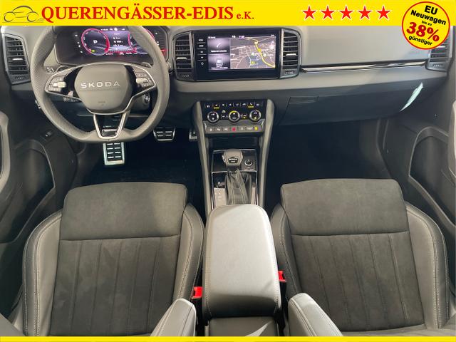 Skoda / Karoq / Blau / / / TSI 4x4 360°+19 Zoll+Navi+AHK