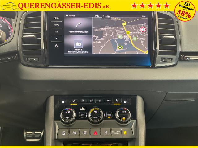 Skoda / Karoq / Blau / / / TSI 4x4 360°+19 Zoll+Navi+AHK