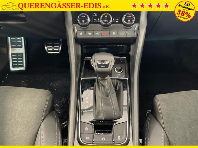 Skoda / Karoq / Blau / / / TSI 4x4 360°+19 Zoll+Navi+AHK