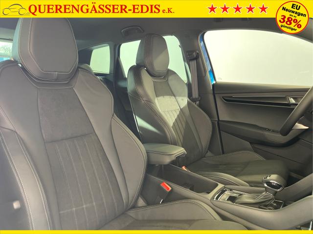 Skoda / Karoq / Blau / / / TSI 4x4 360°+19 Zoll+Navi+AHK