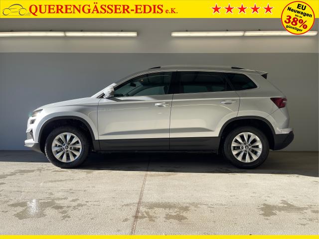 Skoda / Karoq / Silber / / / 150PS TDI DSG 4x4 AHK+Navi+ACC+Kamera+Sitzheiz+eHeck+GV5