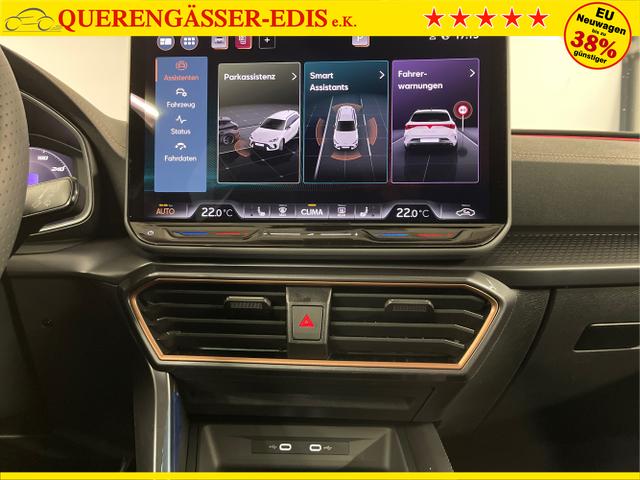 Cupra / Leon Sportstourer / Blau / / / 333PS DSG 4Drive Matrix+Navi+Winter+AHK+Intelligent Drive