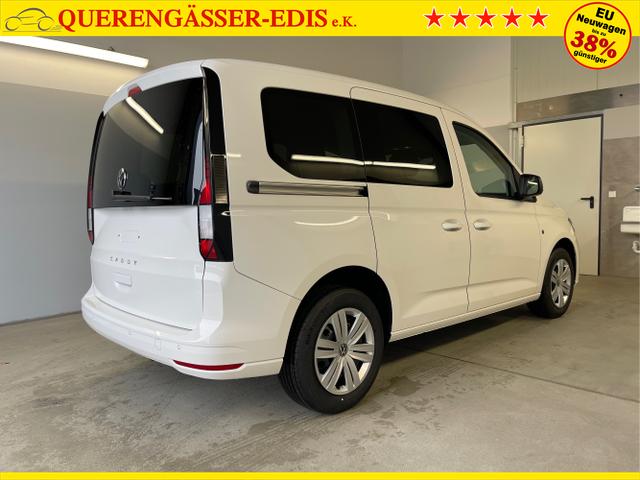 Volkswagen / Caddy / Weiß / / / 115PS AHK+Climatronic+App-Connect+Winter+GVL+PDC+Side u. Lane Assist