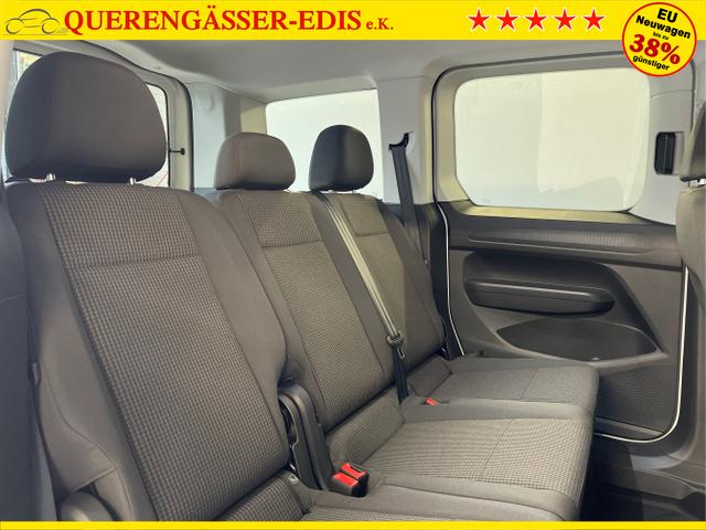 Volkswagen / Caddy / Weiß / / / 115PS AHK+Climatronic+App-Connect+Winter+GVL+PDC+Side u. Lane Assist