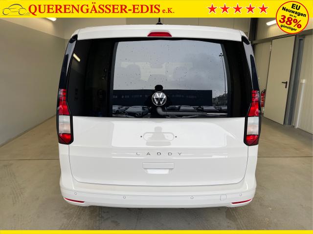 Volkswagen / Caddy / Weiß / / / 115PS AHK+Climatronic+App-Connect+Winter+GVL+PDC+Side u. Lane Assist
