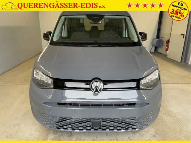 Volkswagen / Caddy / Grau / / / 115PS AHK+Climatronic+App-Connect+Winter+GVL+PDC+Side u. Lane Assist