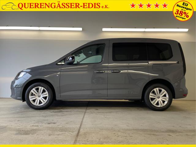 Volkswagen / Caddy / Grau / / / 115PS AHK+Climatronic+App-Connect+Winter+GVL+PDC+Side u. Lane Assist