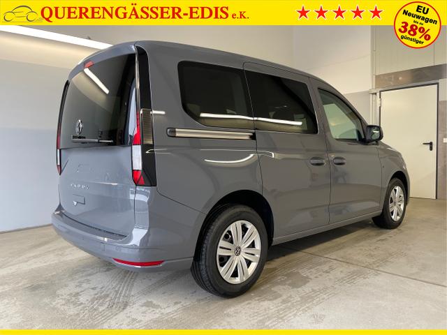 Volkswagen / Caddy / Grau / / / 115PS AHK+Climatronic+App-Connect+Winter+GVL+PDC+Side u. Lane Assist