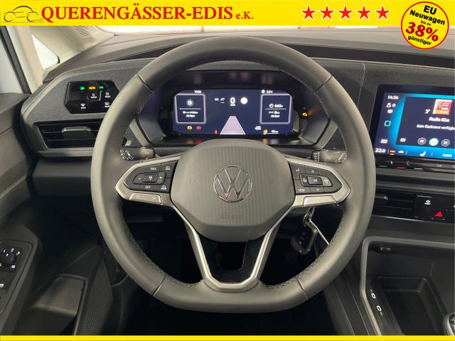 Volkswagen / Caddy / Beige / / / 115PS AHK+Climatronic+App-Connect+Winter+GVL+PDC+Side u. Lane Assist