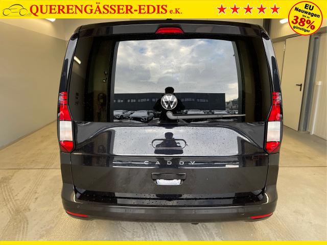 Volkswagen / Caddy / Schwarz / / / 115PS AHK+Climatronic+App-Connect+Winter+GVL+PDC+Side u. Lane Assist