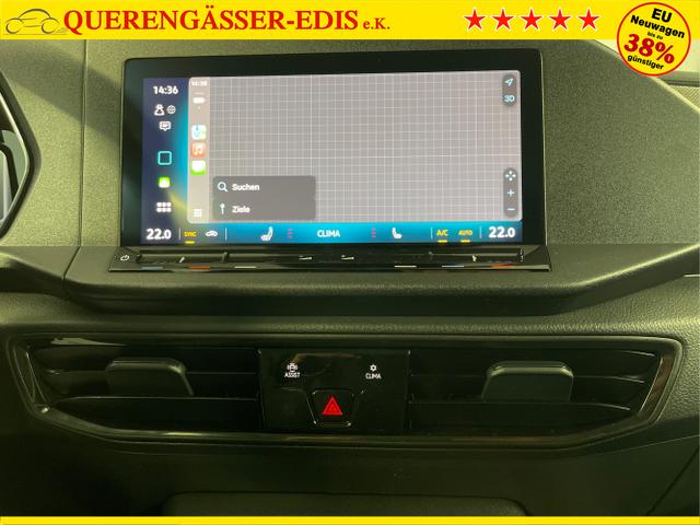 Volkswagen / Caddy / Schwarz / / / 115PS AHK+Climatronic+App-Connect+Winter+GVL+PDC+Side u. Lane Assist