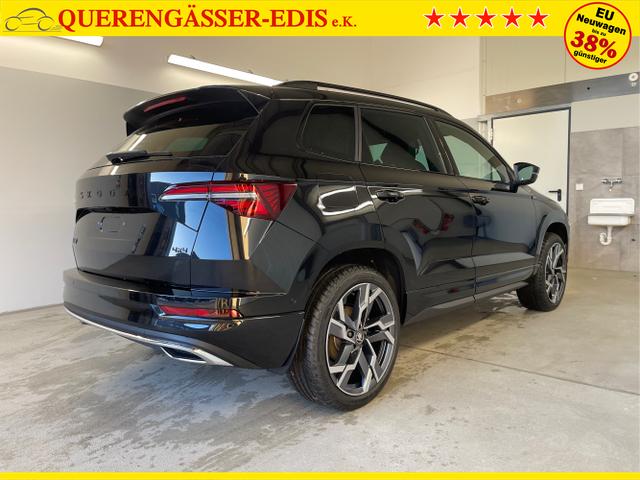 Skoda / Karoq / Schwarz / / / TSI 4x4 360°+19 Zoll+Navi+AHK