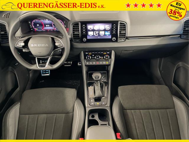Skoda / Karoq / Schwarz / / / TSI 4x4 360°+19 Zoll+Navi+AHK