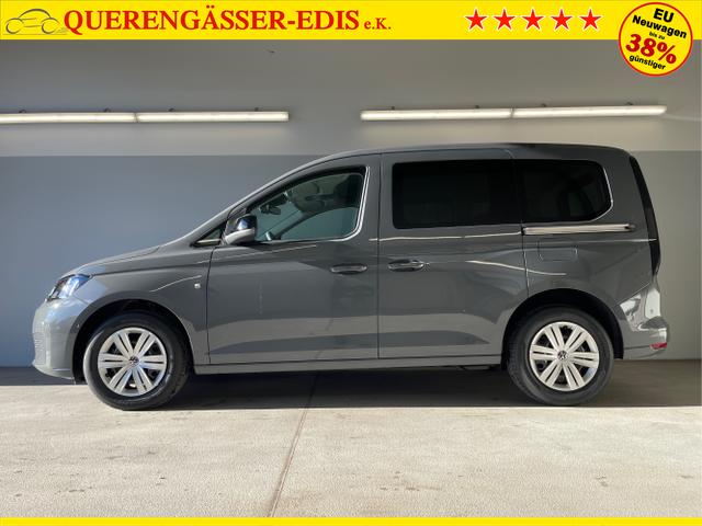 Volkswagen / Caddy / Grau / / / 115PS DSG AHK+Kamera+ACC+Parklenk+SHZ+Side Assist+App-Connect