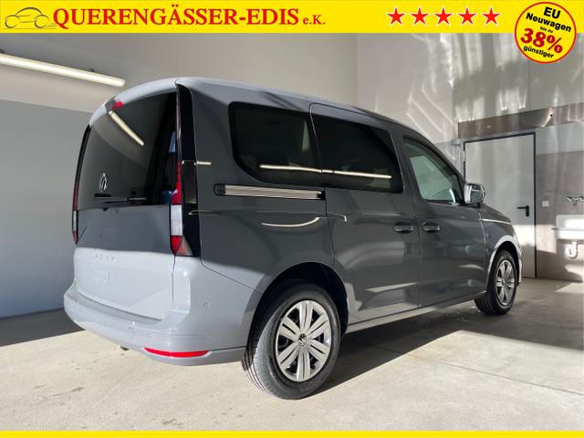 Volkswagen / Caddy / Grau / / / 115PS DSG AHK+Kamera+ACC+Parklenk+SHZ+Side Assist+App-Connect