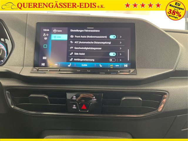 Volkswagen / Caddy / Grau / / / 115PS DSG AHK+Kamera+ACC+Parklenk+SHZ+Side Assist+App-Connect